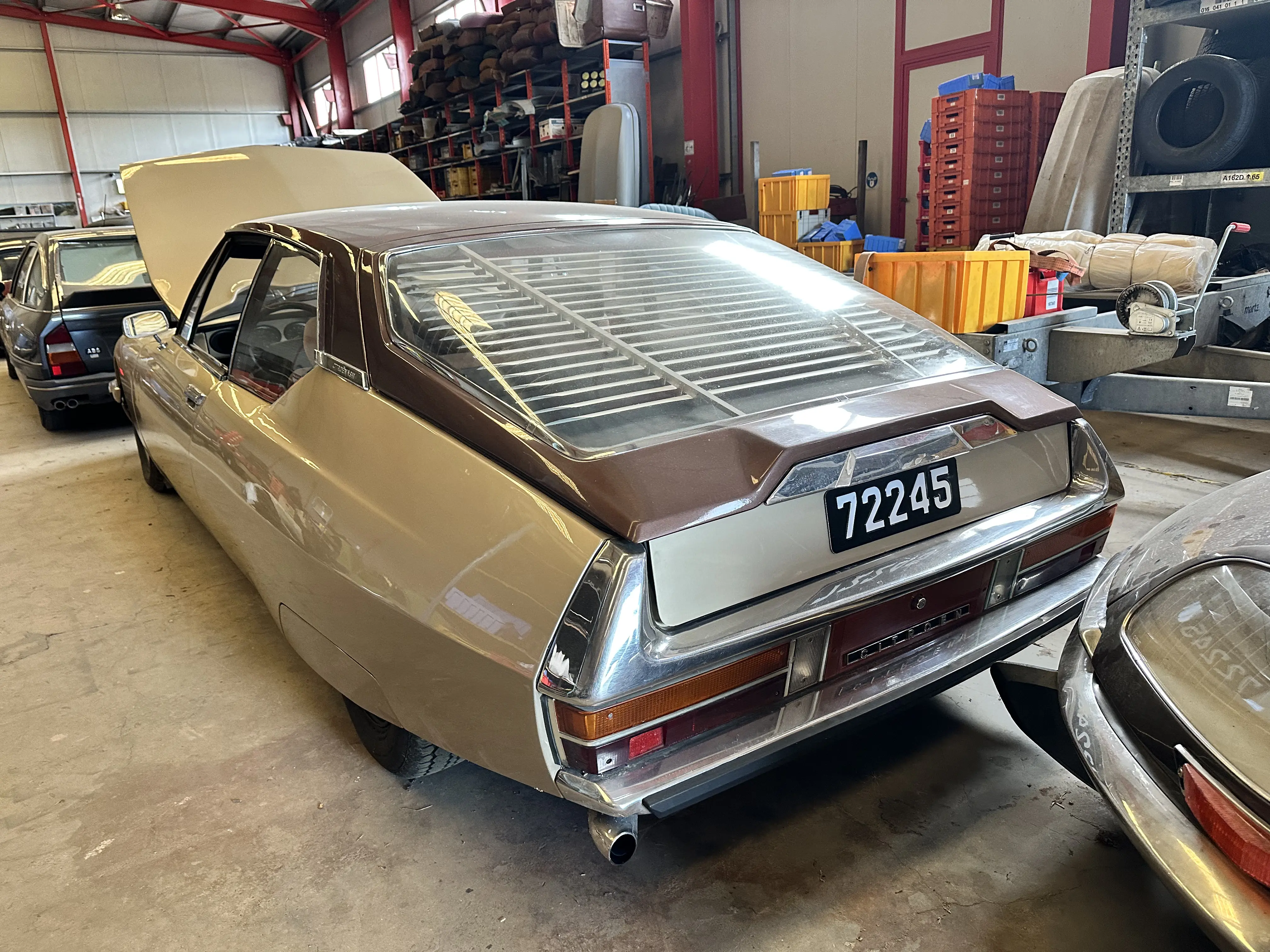 Citroën SM Carbu Interieur