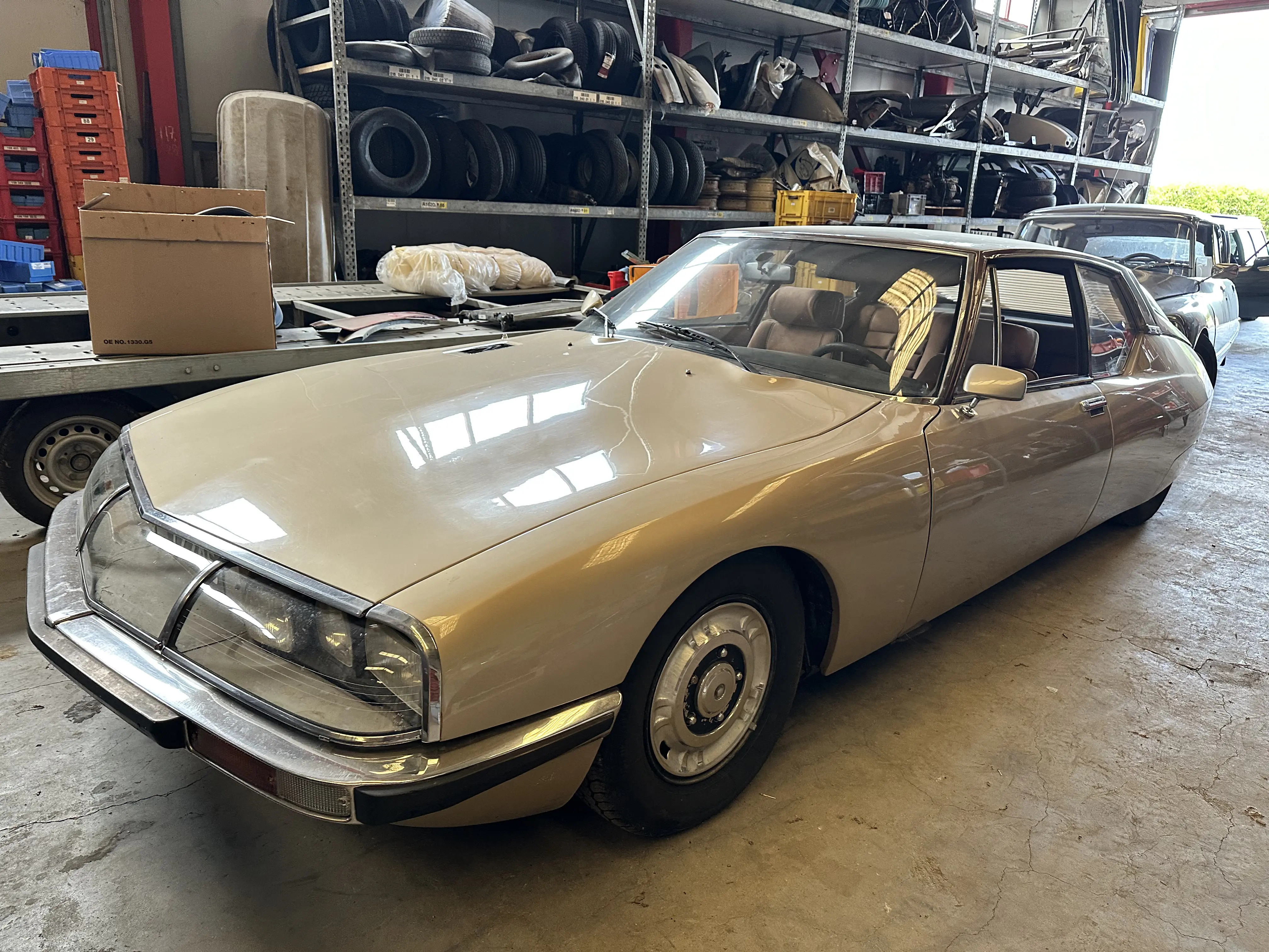Citroën SM Carbu Heckansicht