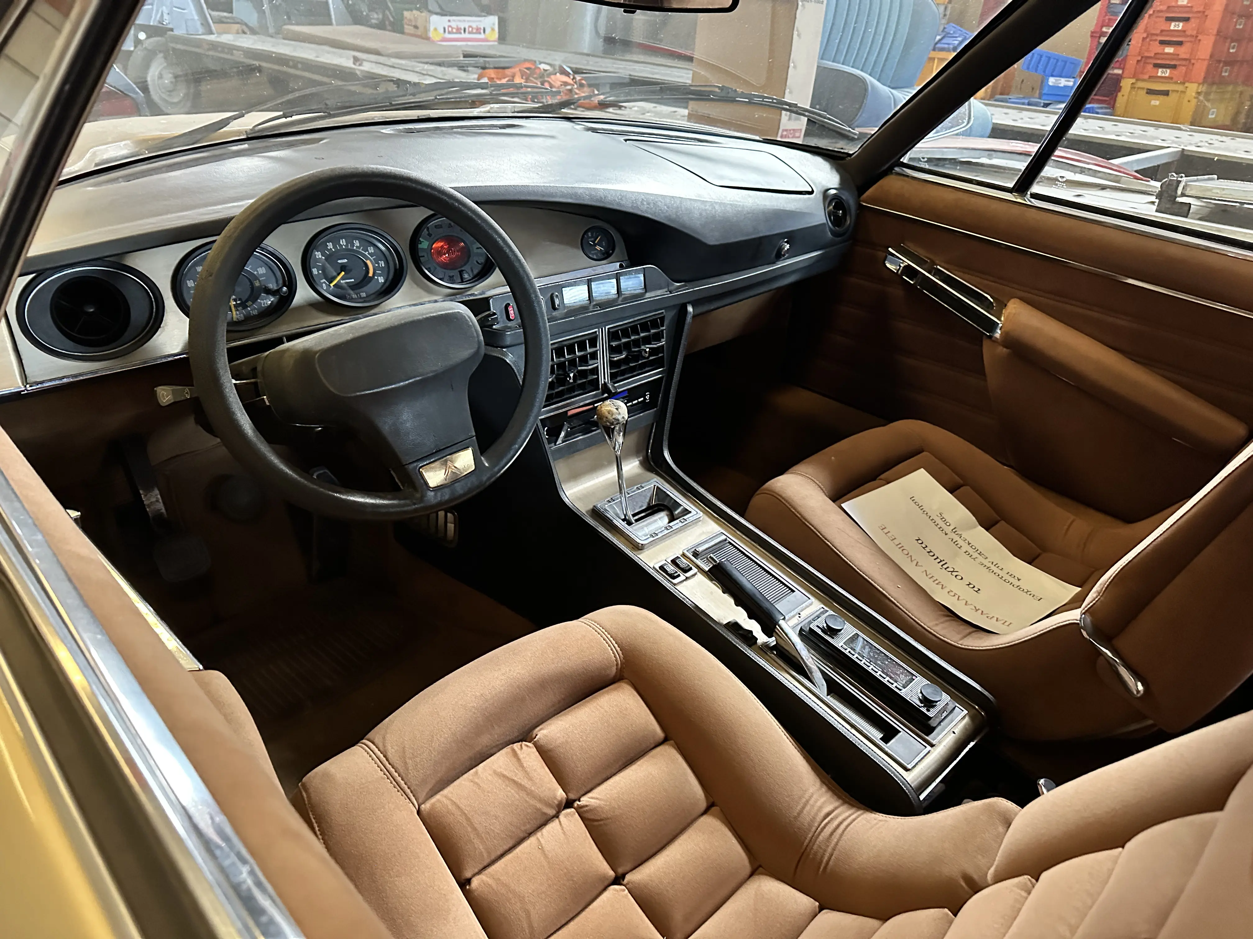 Citroën SM Carbu Heckansicht