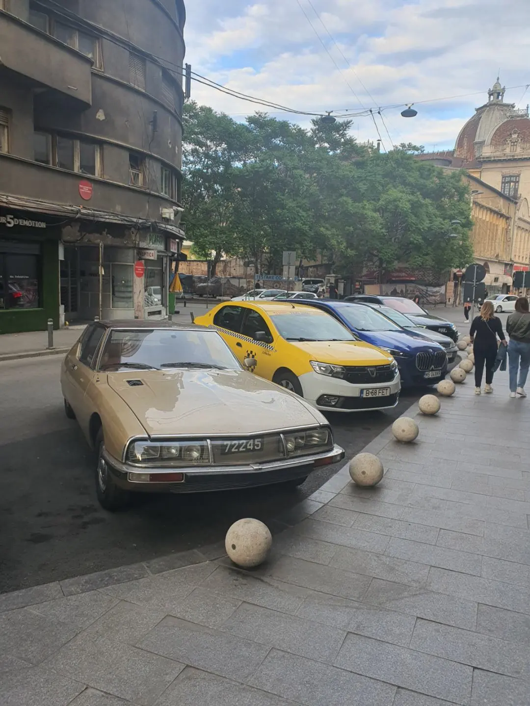 Citroën SM Carbu Heckansicht