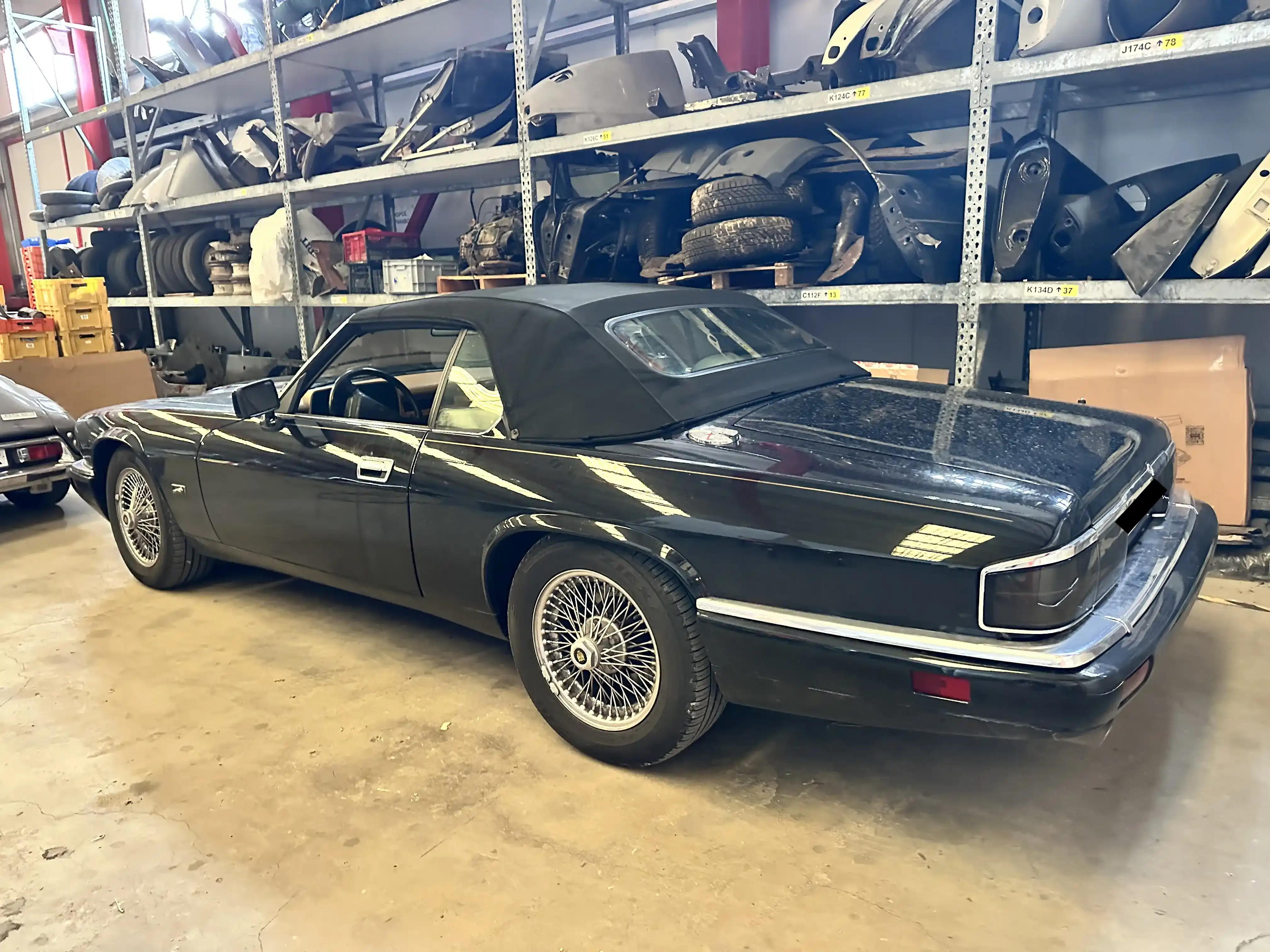 Jaguar XJS Cabrio Heckansicht