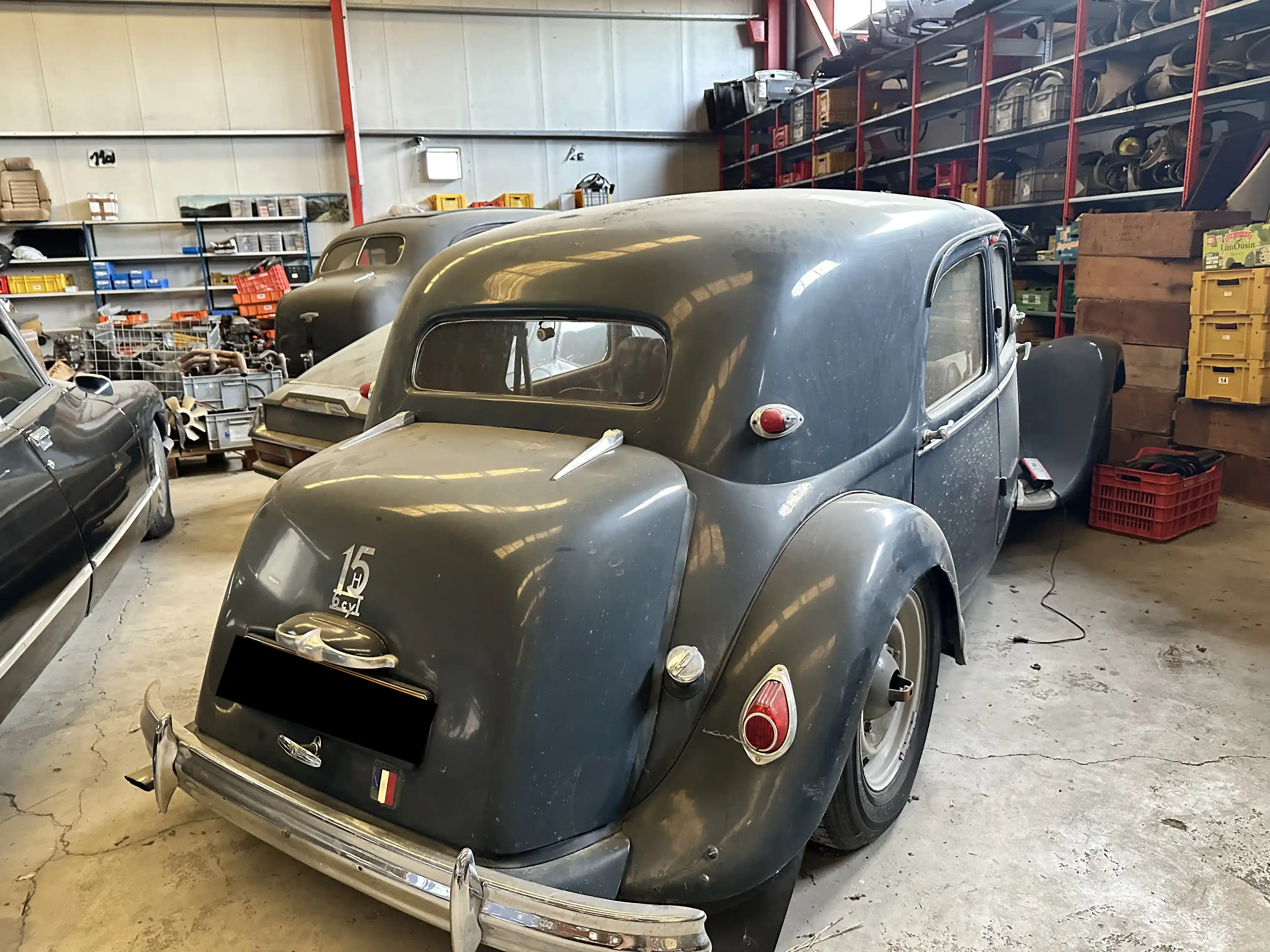 Citroën Traction 15CV Heckansicht