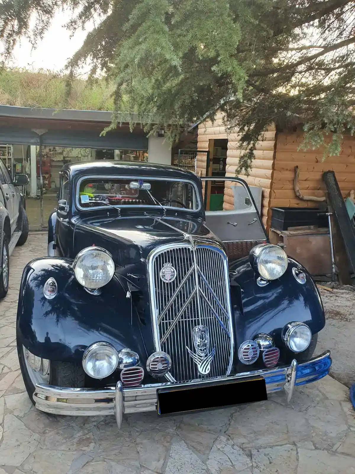 Citroën Traction 15CV Heckansicht