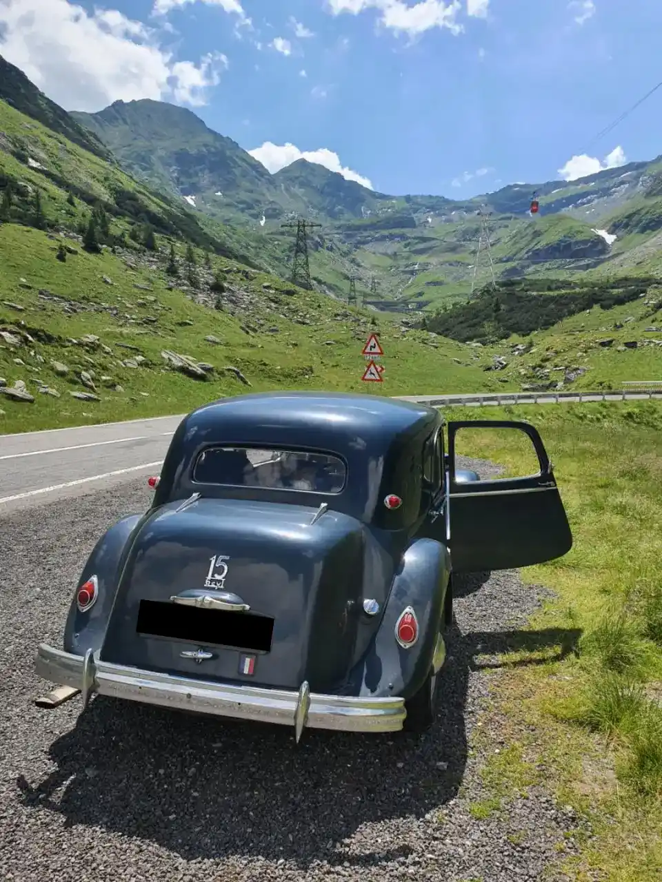 Citroën Traction 15CV Heckansicht